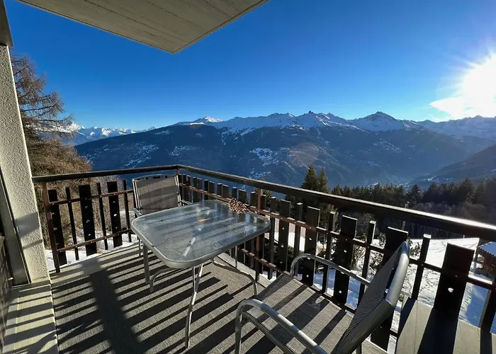 아파트 Cosy For 5 Near Lift, Les Gentianes