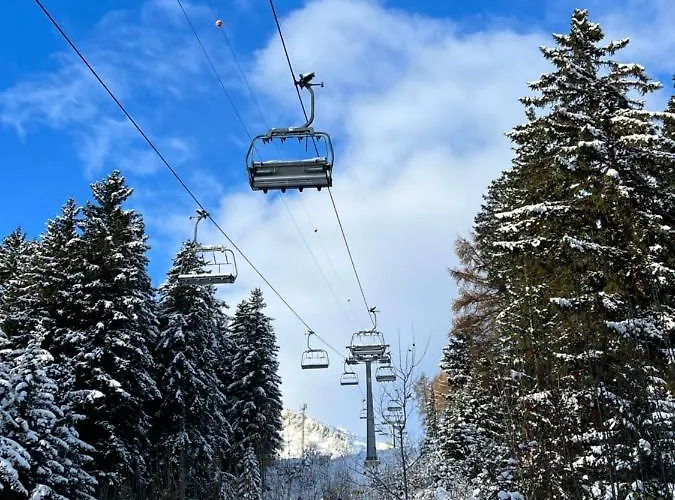 아파트 Cosy For 5 Near Lift, Les Gentianes *